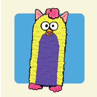 Image 1 of Long Fooby Sticker