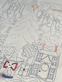 Image 1 of Christmas Time Embroidery Template