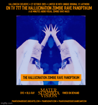 Image 1 of Limited 30 ON TV 777 HALLOWEEN ZOMBIE RAVE EXCLUSIVE with Original Artwork 1/1 BLU-RAY