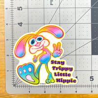 Image 3 of Stay Trippy Little Hippie Vinyl Sticker