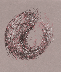 Original Drawing: Maw Worm