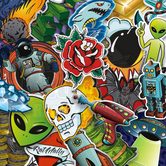 Image of StickerBomb Vault