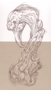 Original Drawing: Swanstork