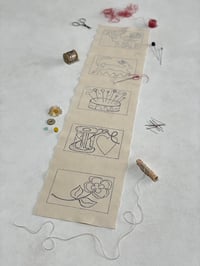 Image 2 of Five Embroidery Templates (Friendship Quilt)