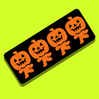 Pumpkin Dance Sticker