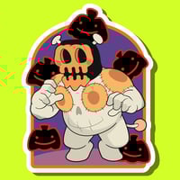 Jackenstein Sticker