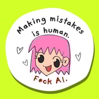 ANTI-AI Sticker