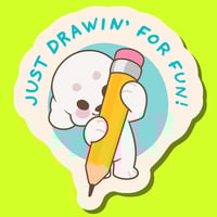 Drawin' For Fun Sticker