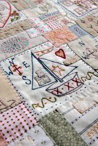 Image 4 of Six Embroidery Templates (Original Friendship Quilt)