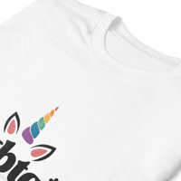 Image 2 of lgbtq+ institute unicorn tee