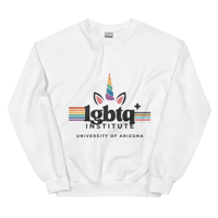 lgbtq+ institute unicorn sweater