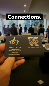 Image 1 of Professional Thick Aluminum Business Cards