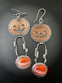Image 1 of Pumpkin Earrings