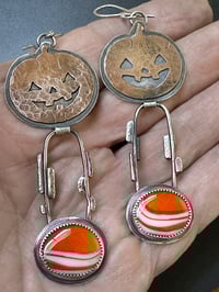 Image 2 of Pumpkin Earrings