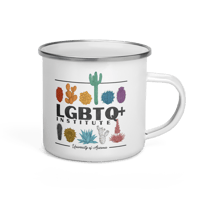 Image 1 of lgbtq+ institute cactus mug