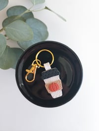 Pumpkin Spice Latte Keychain 