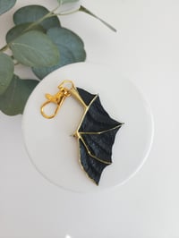 Detailed Bat Wing Keychain (L)
