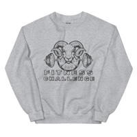 Image 1 of ram fitness challenge sweater
