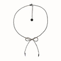 Bow-lo Tie in Silver