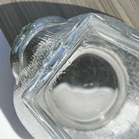 Image 8 of Grand bocal en verre tête d'ours LUMINARC  vintage 1970  bonbonnière  Pot à bonbons