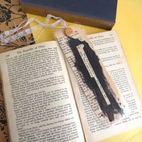 Image 4 of Bookmarks Vintage Children's Book : Handmade Lace Dangle Page Keeper