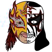 Image 1 of Lucha Bros Pin