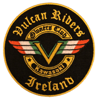 Vulcan Riders Ireland Patch