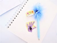 Image 8 of Stickers for snail mail penpal themed envelope seals set of 3