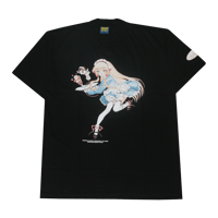 Image 1 of CHOBITS - PERSOCOM CAFE TEE (BLACK)