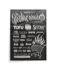 POSTER VEGANIC PANIC 