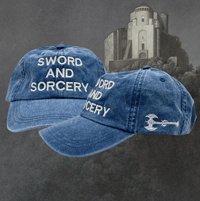 Fantasy Initiative Sword And Sorcery Indigo / Denim Dad Hat NEW