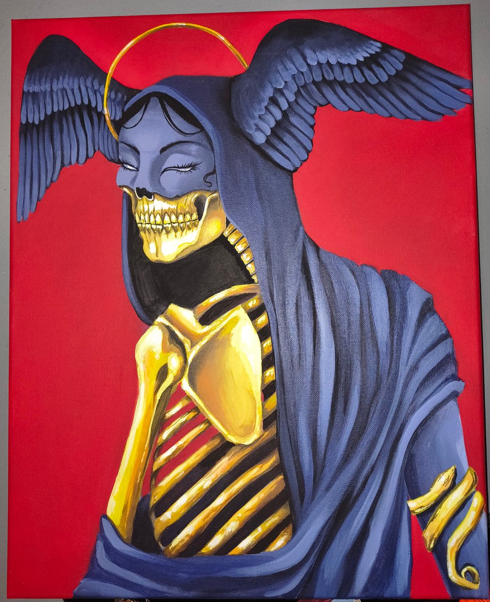 Image of The (Fallen) Angel of Death (Fine Art & Canvas Prints)