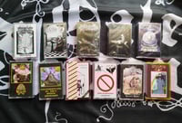 Distro items from Grime Stone Records