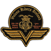 Vulcan Riders Ireland 7th National Rally 2024 Patch