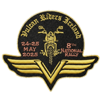 Vulcan Riders Ireland 8th National Rally 2025 Patch