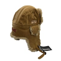 Image 4 of i156 - Aviator Hat - Brown