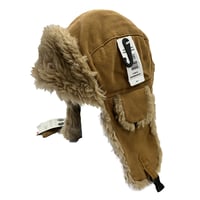 Image 3 of i156 - Aviator Hat - Brown