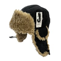 Image 2 of i156 - Aviator Hat - Black