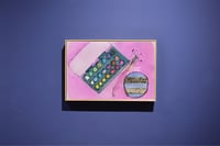 Image 2 of Pink Christmas Art Print: Watercolor Paint Set & Ornament