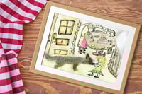 Image 4 of Doodle print - and in the noise and clatter of my kitchen I possess God as in great tranquility quot