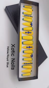 Image 2 of Yellow/ Royal Blue 