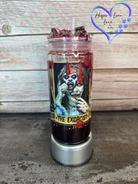 Image 3 of The Nun, Exorcist, and the Clown Blood Drip Tumbler