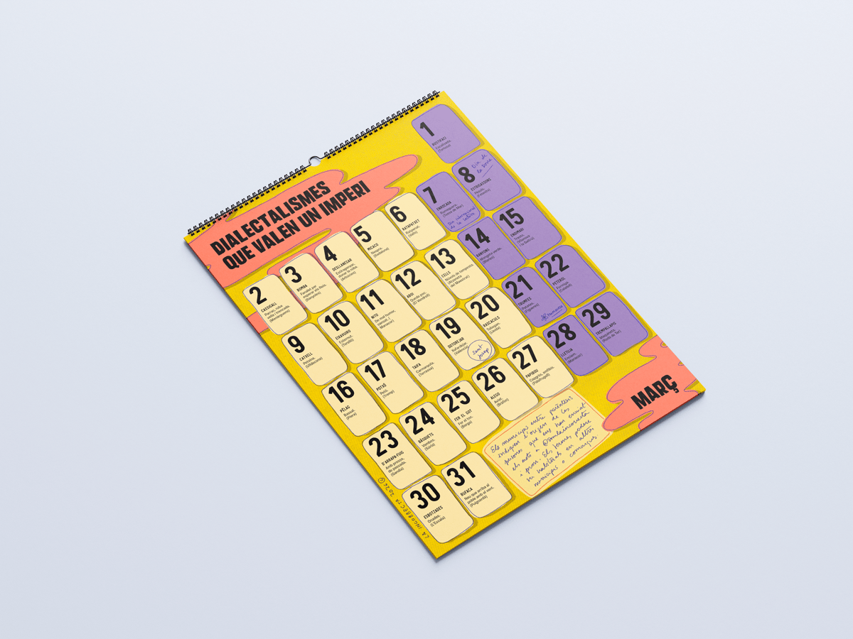 Image of PRERESERVA - Calendari 2026