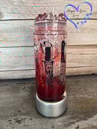 Image 2 of Feeling a Little Stabby Blood Drip Tumbler