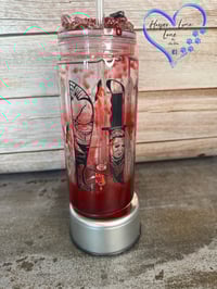 Image 3 of Feeling a Little Stabby Blood Drip Tumbler