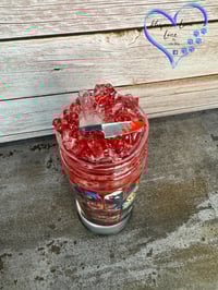 Image 3 of Freddy, It, Scream, and Michael Blood Drip Tumbler