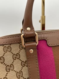 Image 4 of Gucci GG Canvas Medium Pink/Brown Joy Boston Bag