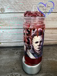 Image 1 of The Slasher Blood Drip Tumbler
