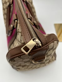 Image 11 of Gucci GG Canvas Medium Pink/Brown Joy Boston Bag