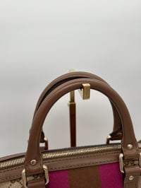 Image 9 of Gucci GG Canvas Medium Pink/Brown Joy Boston Bag